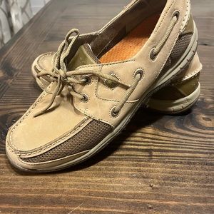 Men’s leather Sperry Slip on Shoes